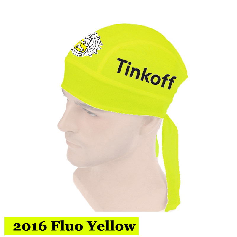 2015 Saxo Bank Tinkoff Bandana ciclismo amarillo (2)